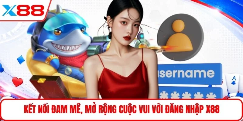 Kết nối đam mê, mở rộng cuộc vui với đăng nhập X88