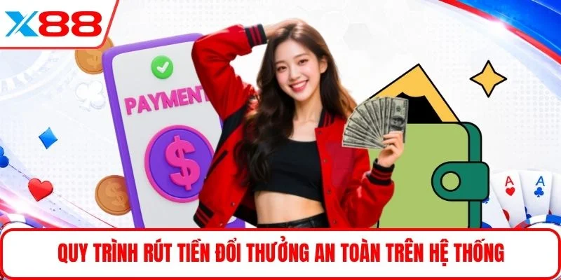 Quy trình rút tiền đổi thưởng an toàn trên hệ thống